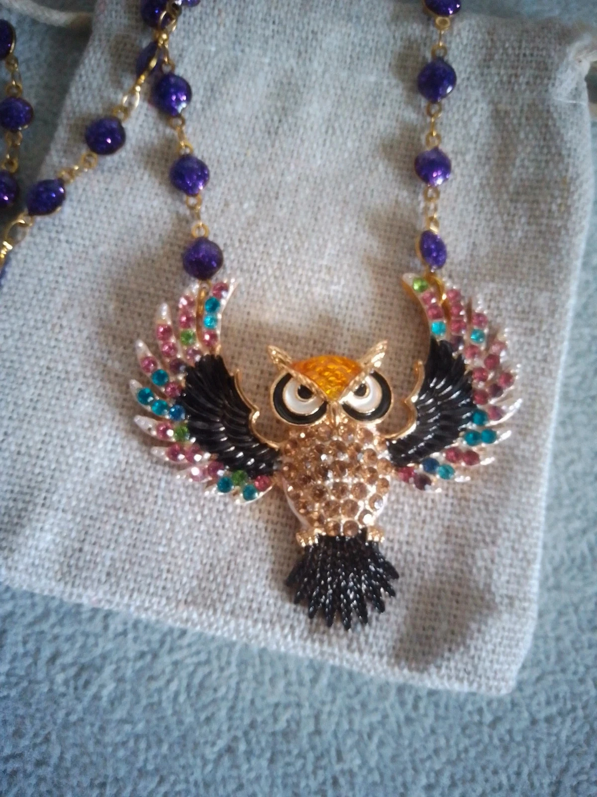 Collier hibou – photo 2